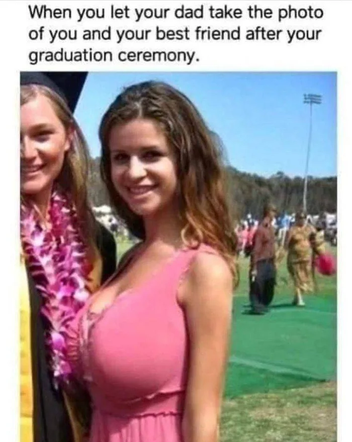 When Dad Takes the Graduation Photo - Funny on Aviaclip