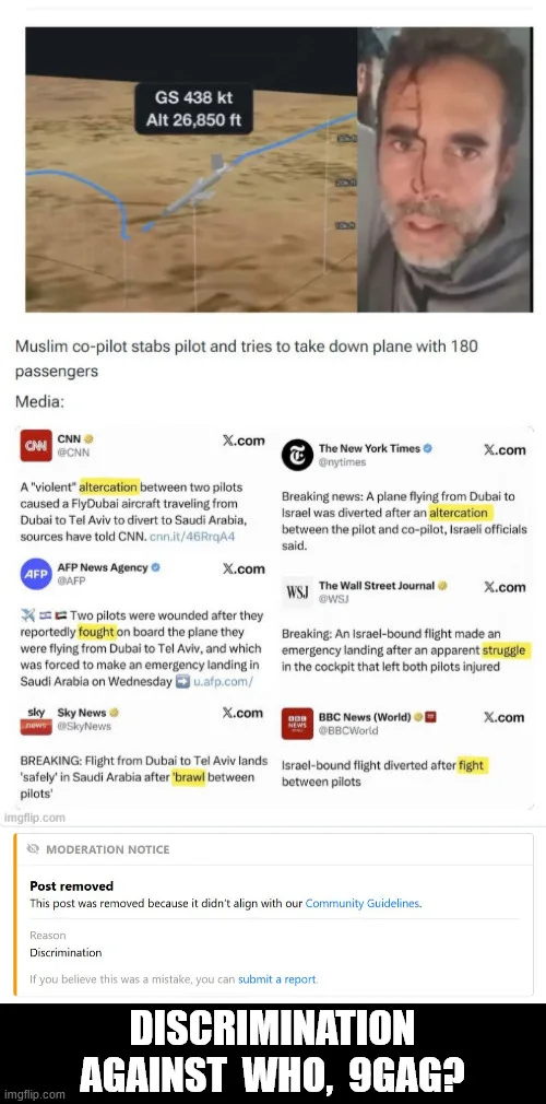 Comparing Media Coverage of a Cockpit Altercation - Interesting on Aviaclip