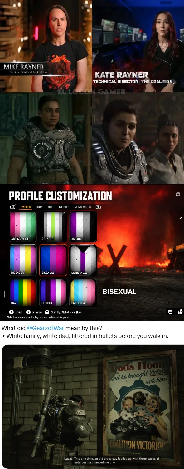 Gears of War Profile Customization Options Spark Online Discussion