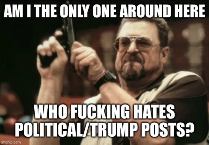 The Big Lebowski Meme Expresses Frustration With Political Content - Memes on Aviaclip