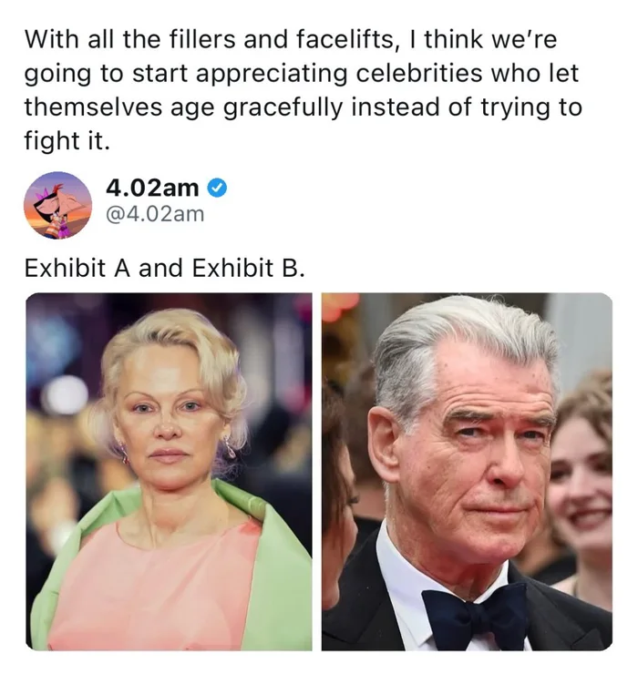 A Social Media Comparison of Celebrity Aging - Interesting on Aviaclip