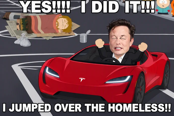 Elon Musk Featured in South Park Style Meme - Memes on Aviaclip