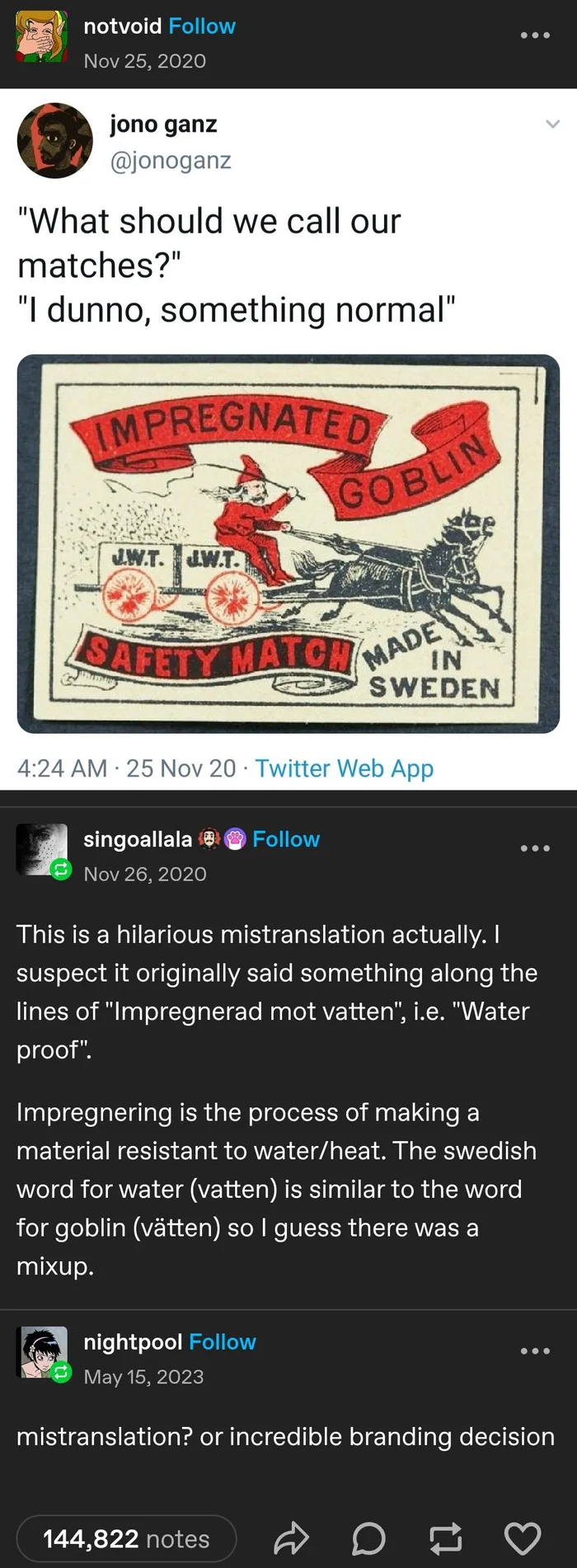 Impregnated goblin - Interesting on Aviaclip