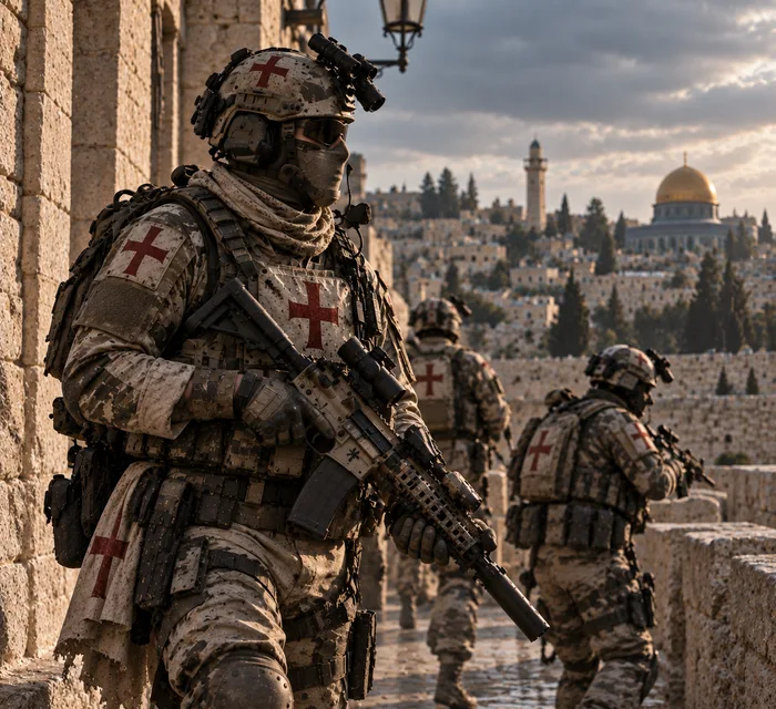 AI-Generated Imagery Depicts Modern Soldiers in Crusader Gear - Interesting on Aviaclip