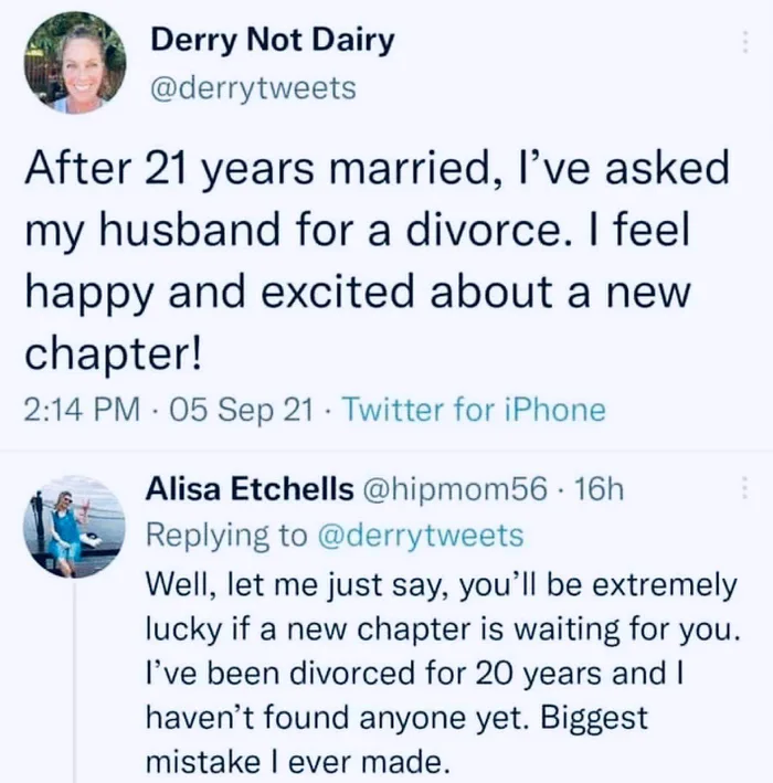 Women like her will die alone..