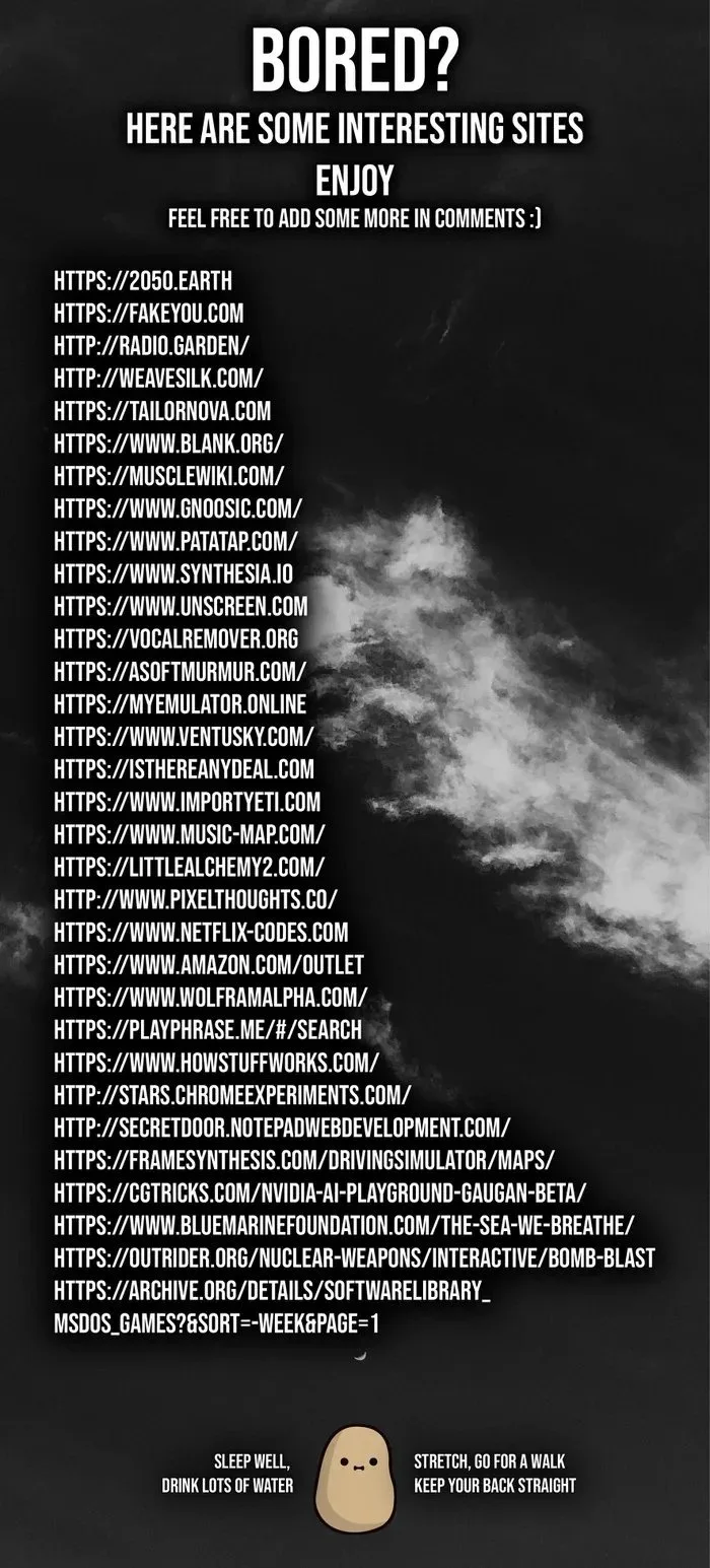 A Curated List of Interesting Websites to Cure Your Boredom - Interesting on Aviaclip