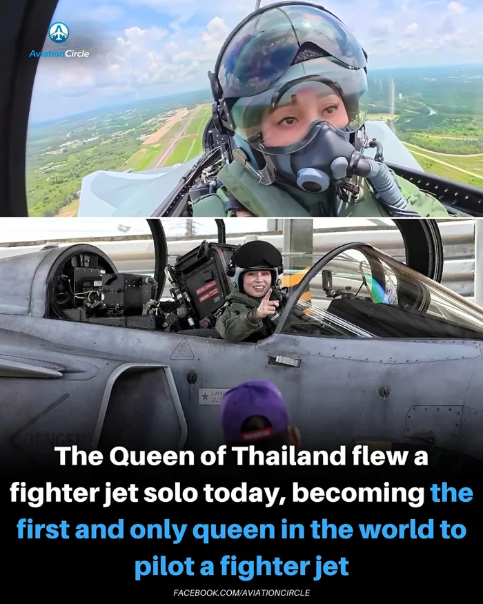 Queen Suthida of Thailand Pilots a Fighter Jet - Interesting on Aviaclip