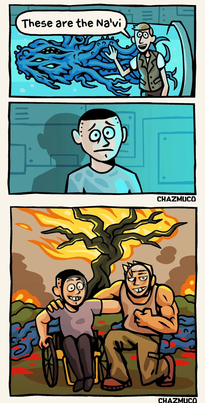 A Dark Reimagining of the Na'vi from Avatar - Memes on Aviaclip