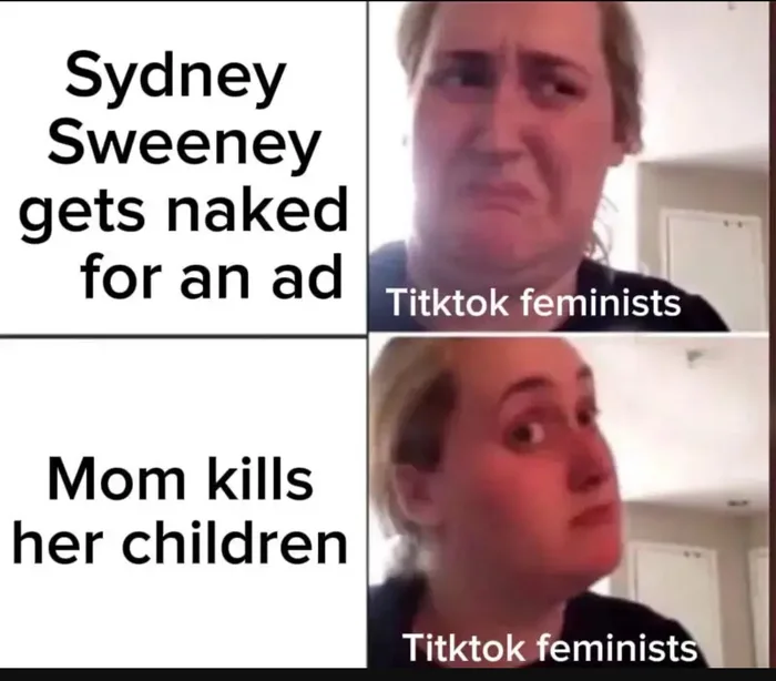 Meme Contrasts Online Reactions to Celebrity Ads and Serious Crimes