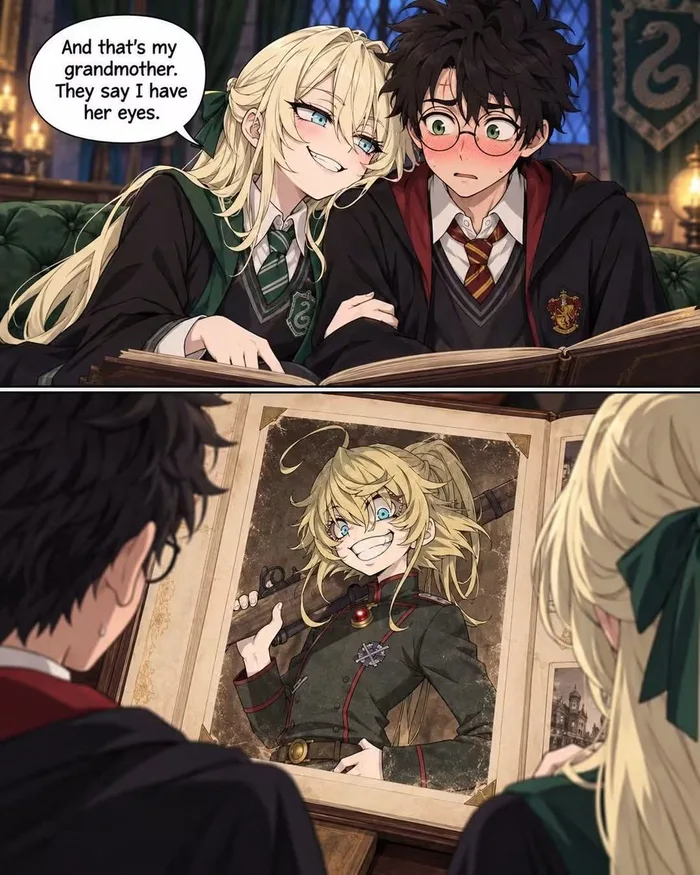 A Crossover Between Harry Potter and The Saga of Tanya the Evil - Memes on Aviaclip