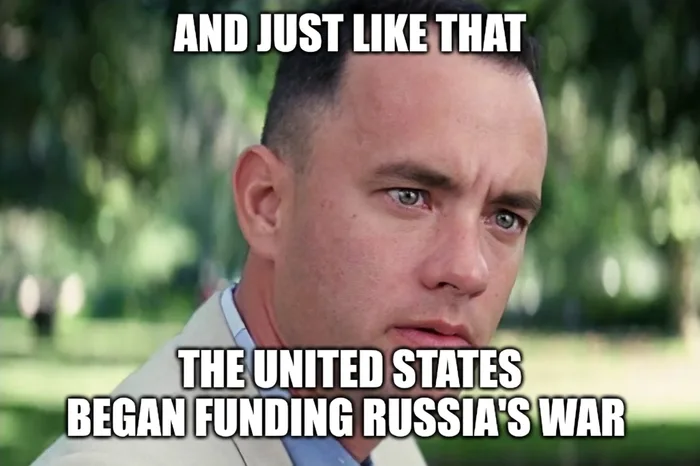 Forrest Gump Meme Comments on U.S. Foreign Policy and War Funding