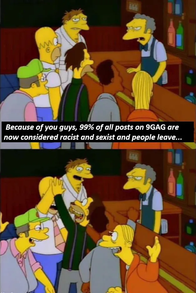 The Simpsons Meme Highlights Online Community Debates