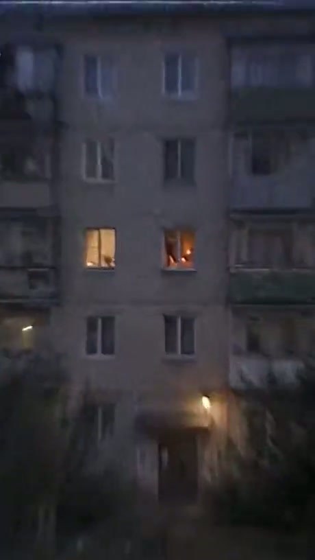 A Spooky Encounter Through the Window