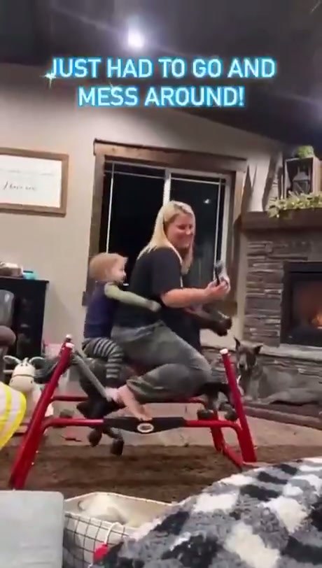 A Playful Moment Takes a Sudden Turn