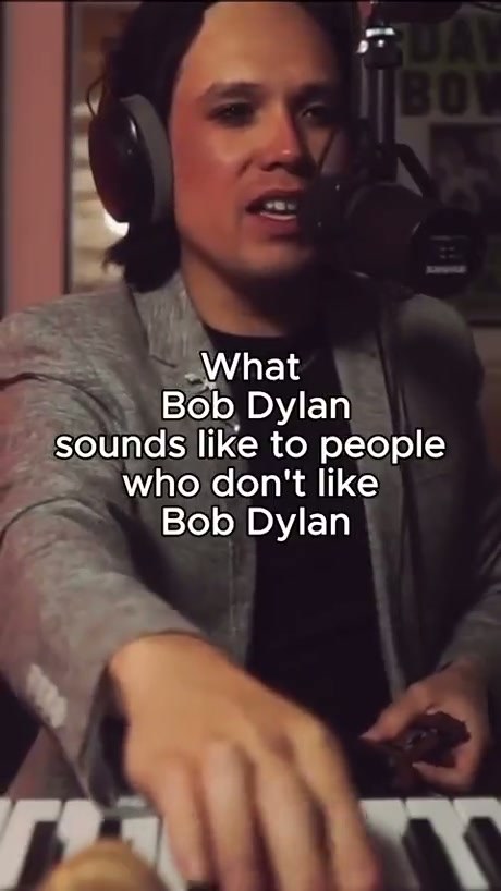A Humorous Take on Bob Dylan's Unique Vocal Style