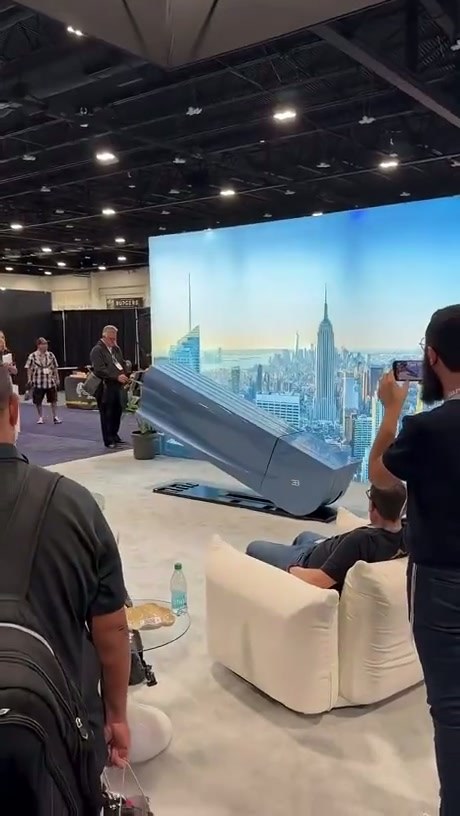 The C SEED Bugatti N1: A High-End Folding TV Display