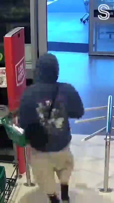 Man Intercepts Alleged Shoplifter at Store Exit