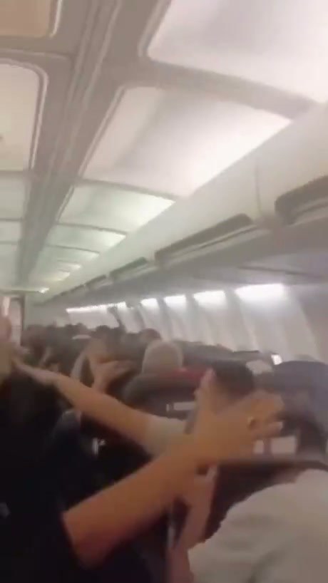 Cabin Ceiling Collapses During Sepehran Airlines Flight