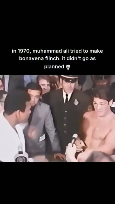 Muhammad Ali's Failed Attempt to Make Oscar Bonavena Flinch