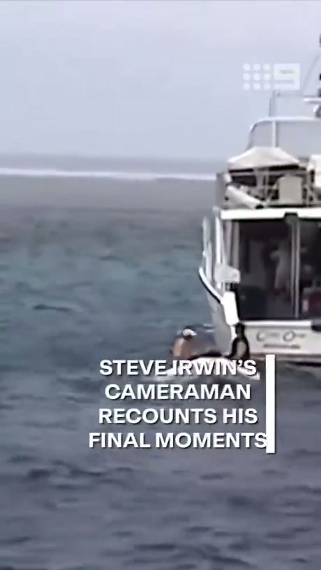 Steve Irwin's Cameraman Recounts The Crocodile Hunter's Final Moments