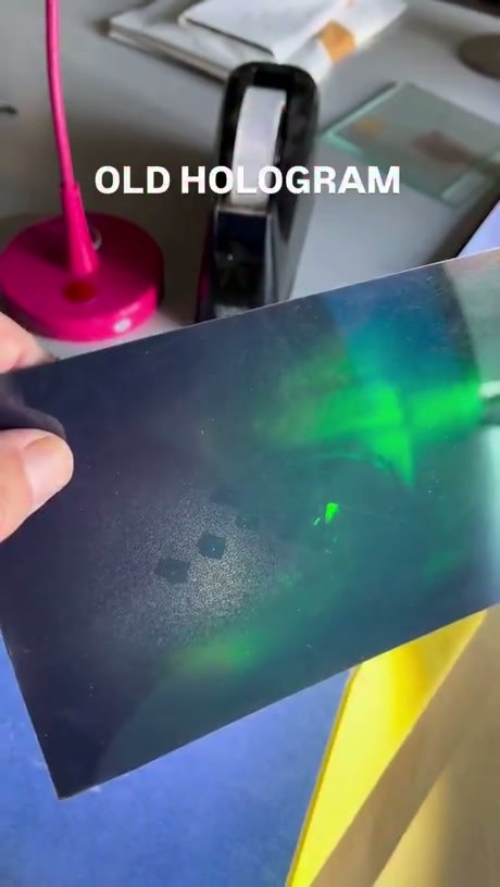 A Look Back at Vintage Holographic Technology