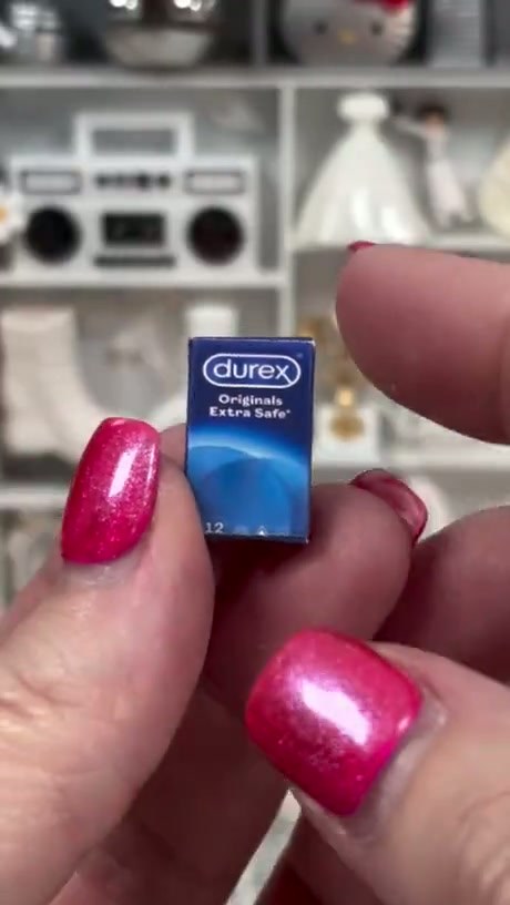 Miniature Durex Packaging Unboxing