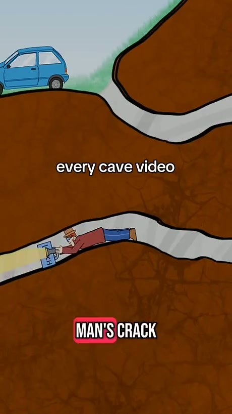 The Perils of Extreme Caving: A Cautionary Tale for Dave