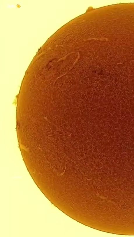 A Close-Up Look at the Sun's Dynamic Surface