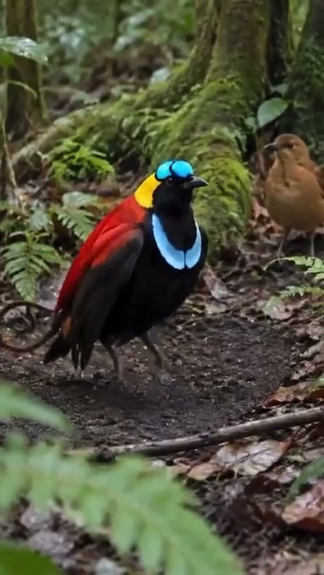 When The Rolling Stones said “Paint It, Black,” this bird took that shit personally. - Video