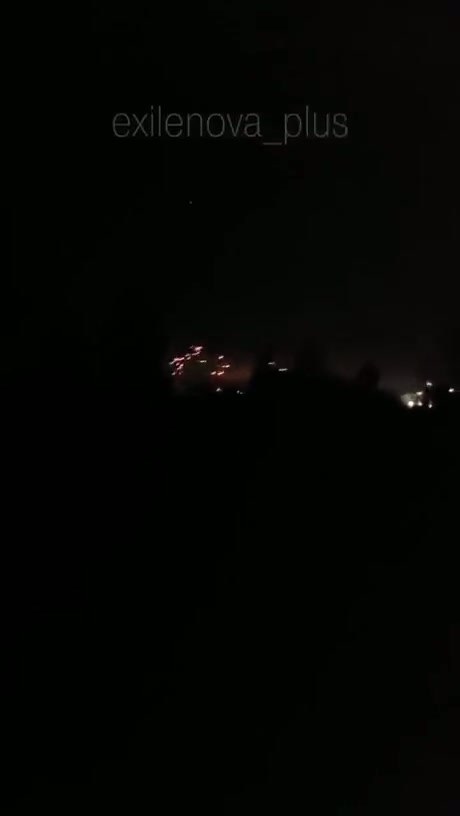 Nighttime Anti-Aircraft Fire Reported Over Vladimir, Russia