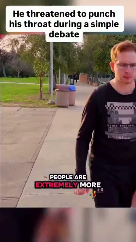 Heated Exchange Caught on Camera During Public Debate