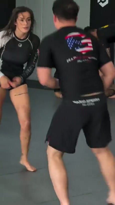 Intense Brazilian Jiu-Jitsu Sparring Session