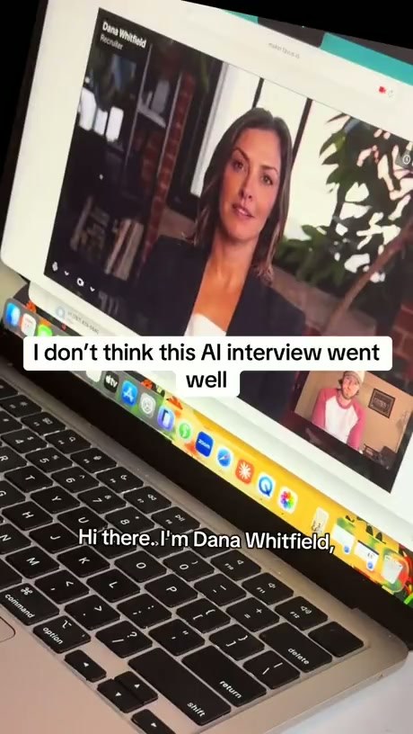 When an AI Recruiter Conducts a Job Interview