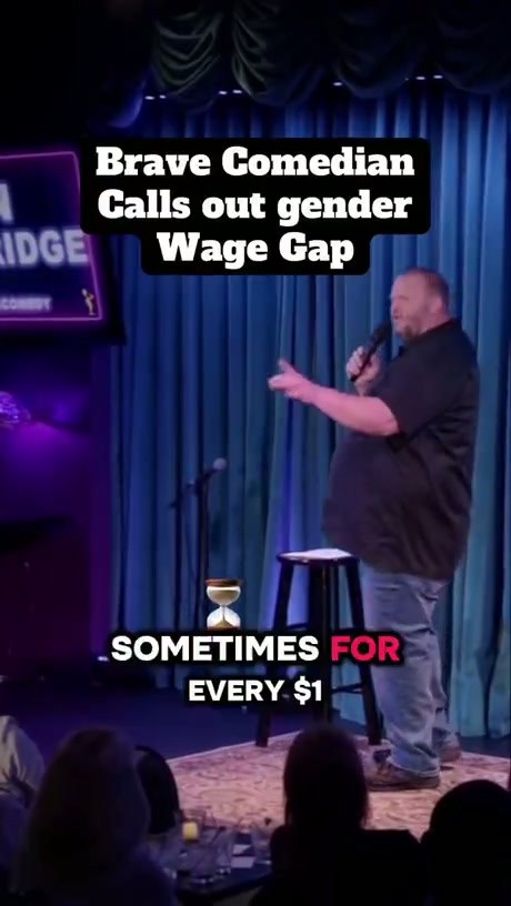 Comedian Addresses the Wage Gap in Stand-Up Routine