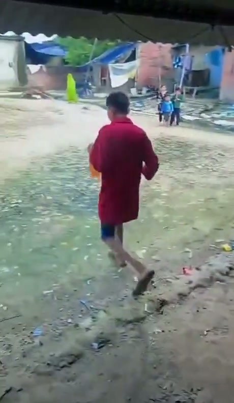 A Father's Swift Response to a Child's Antics