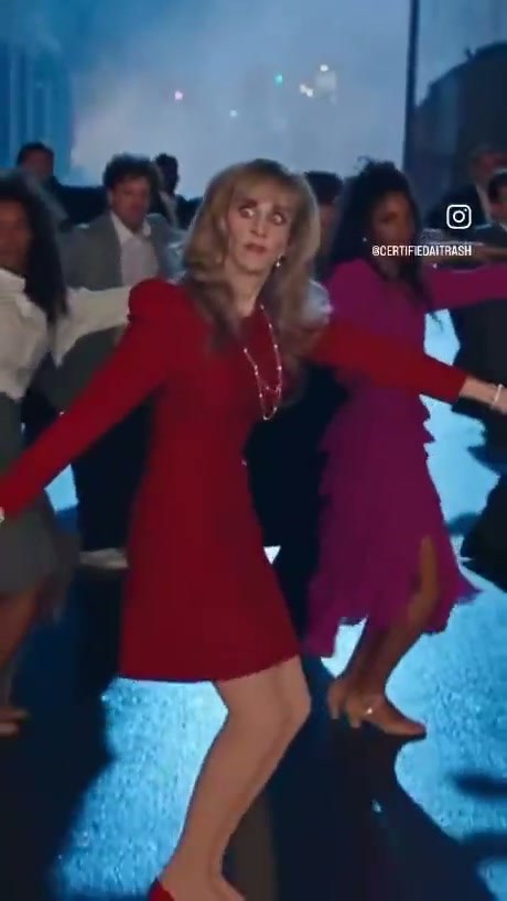 AI-Generated Video Features Dancing Figures in a Surreal Street Scene