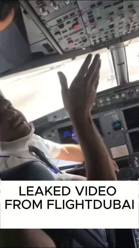 Cockpit Footage Shows Pilots During Flight