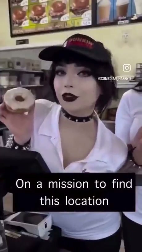 The Quest for the 'Goth' Dunkin' Donuts Employee