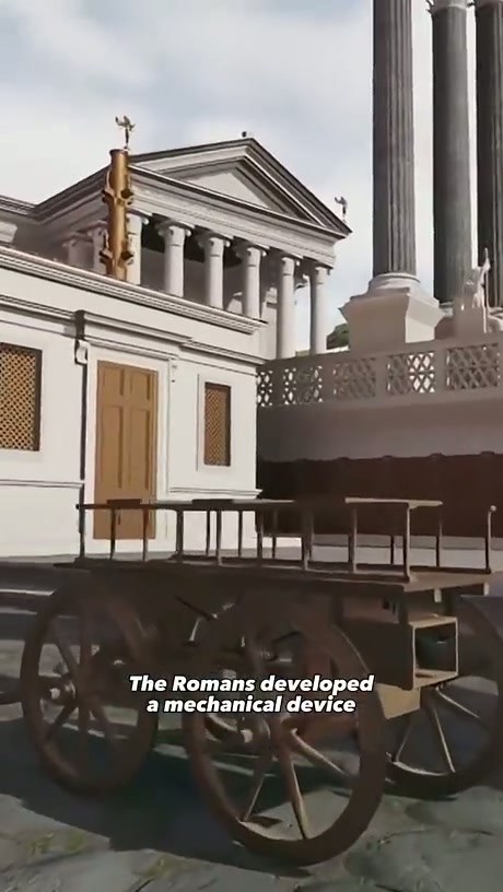 How the Roman Empire Invented the Odometer